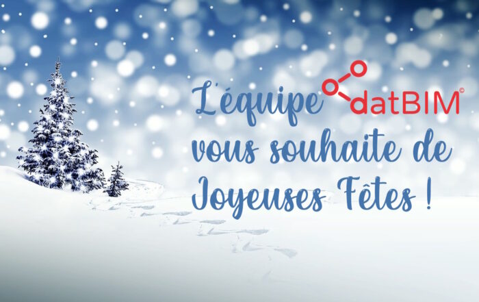 Carte Joyeuses fêtes datBIM