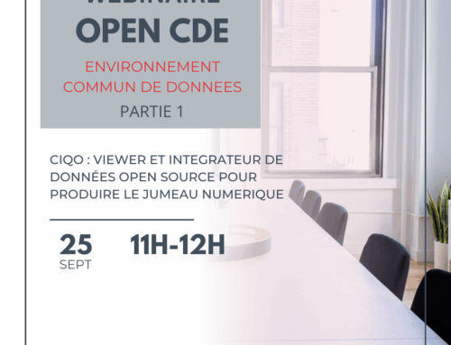 Retour webinaire : Open CDE – Partie 1 : CiQo, un viewer open source pour le jumeau numérique