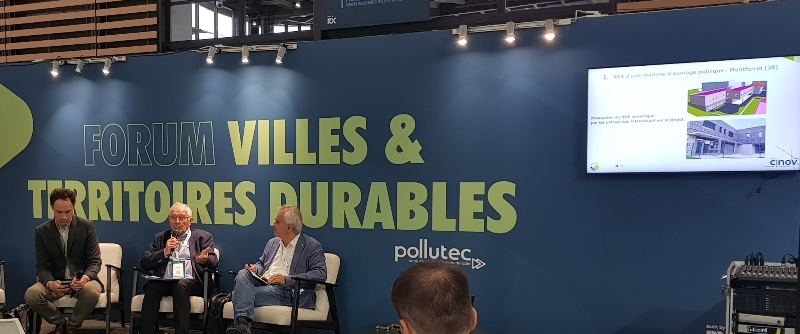Conférence POLLUTEC _ RPN Intervention Roland Perrin Cocon conférence Pollutec