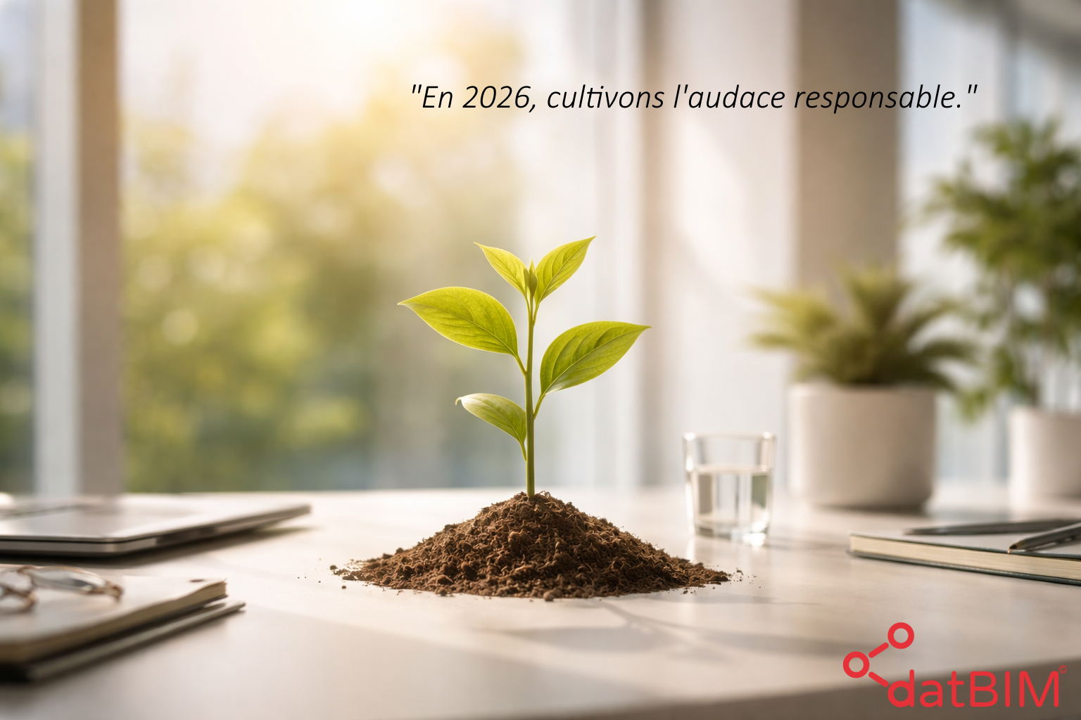 Carte de vœux datBIM 2026