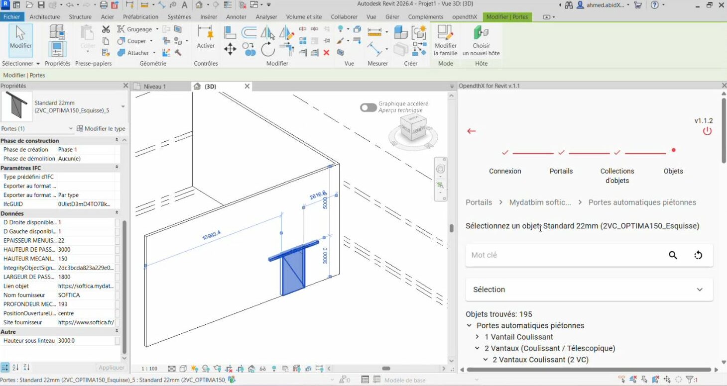 Plugin datBIM pour Revit 2026