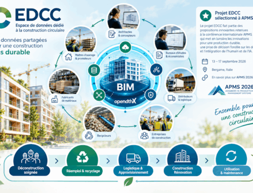 Le projet EDCC sélectionné à APMS 2026 : la donnée au service de la construction circulaire